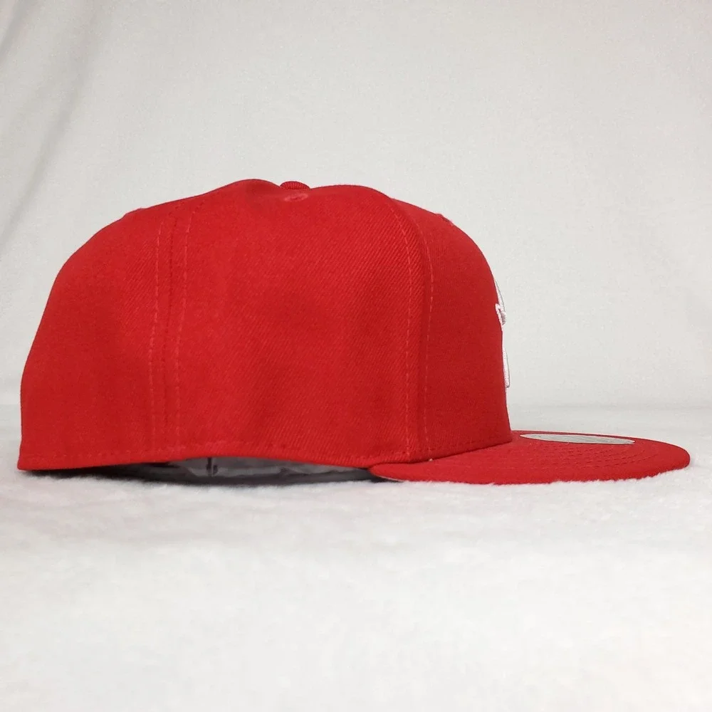 Houston Astros Mitchell & Ness MLB Fitted 7 3/4‎ Liberty Fit Hat Cap Red NWT